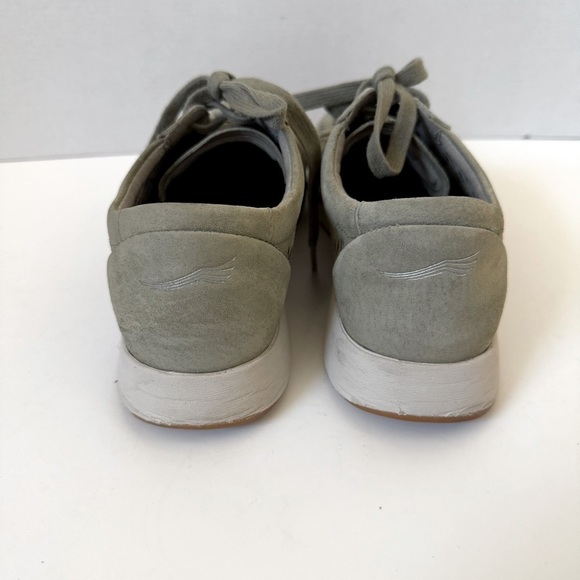 Dansko Suede Leather Sneakers Women Size 8 Lace Up Comfy Breathable Lightweight - Picture 7 of 14